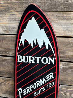 Vintage 1985 Burton Performer Elite Snowboard 2 - VintageWinter