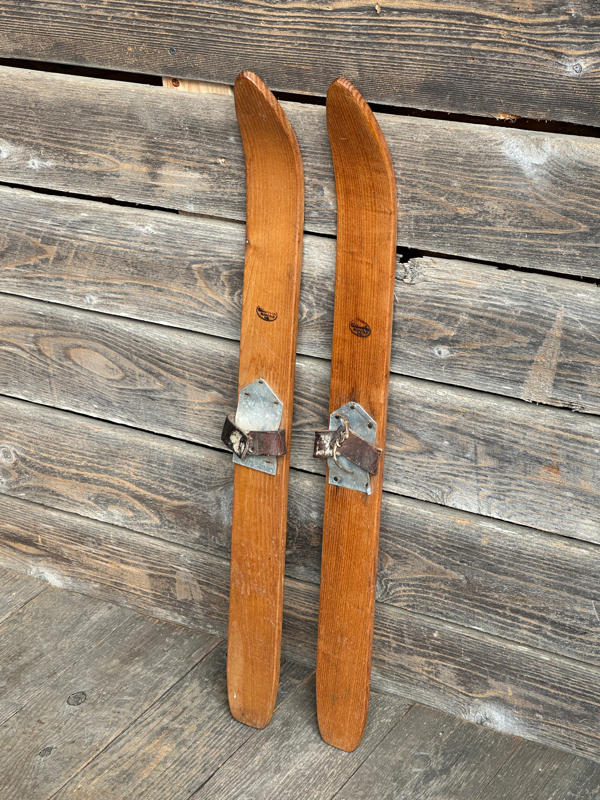 Vintage Withington Children's Skis + Poles - 30"