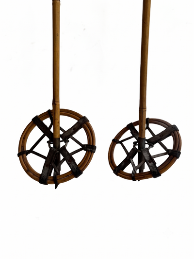 Antique Bamboo Ski Poles