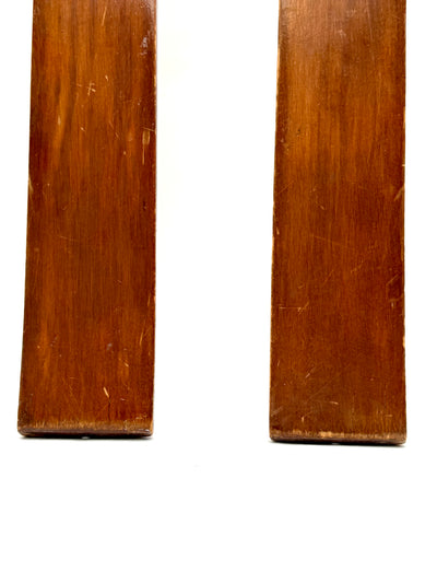 Wooden Lund Record Skis