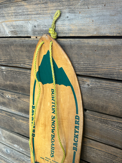 Vintage Burton Backyard Snowboard 1983