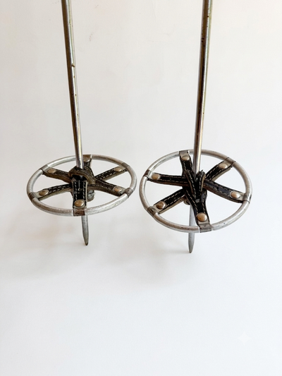 Vintage Swiss Armee Ski Poles