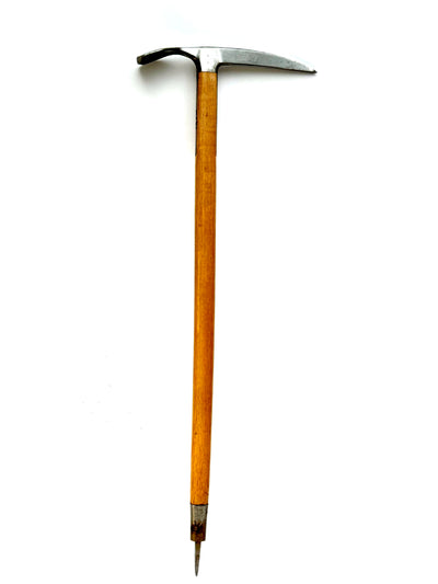 Vintage Swiss Wooden Ice Axe