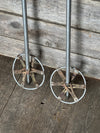 1950s Metal Downhill Ski Poles