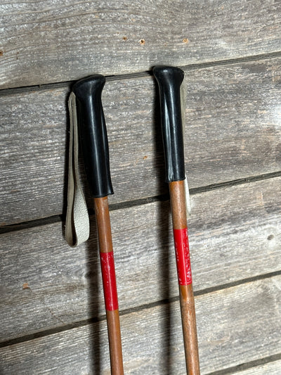 Vintage Bamboo Ski Poles