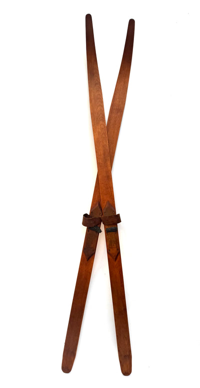 Antique Paris Manufacturing Co. wooden Skis
