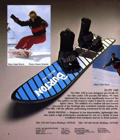 Vintage Burton Elite 140 Snowboard Vintage Burton Elite 140 Snowboard