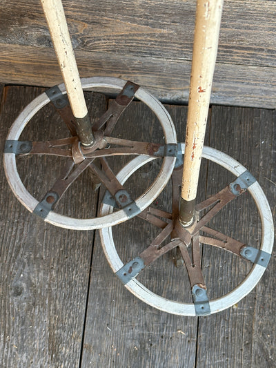 Vintage 10th Mountain Ski Poles
