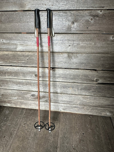 Vintage Bamboo Ski Poles