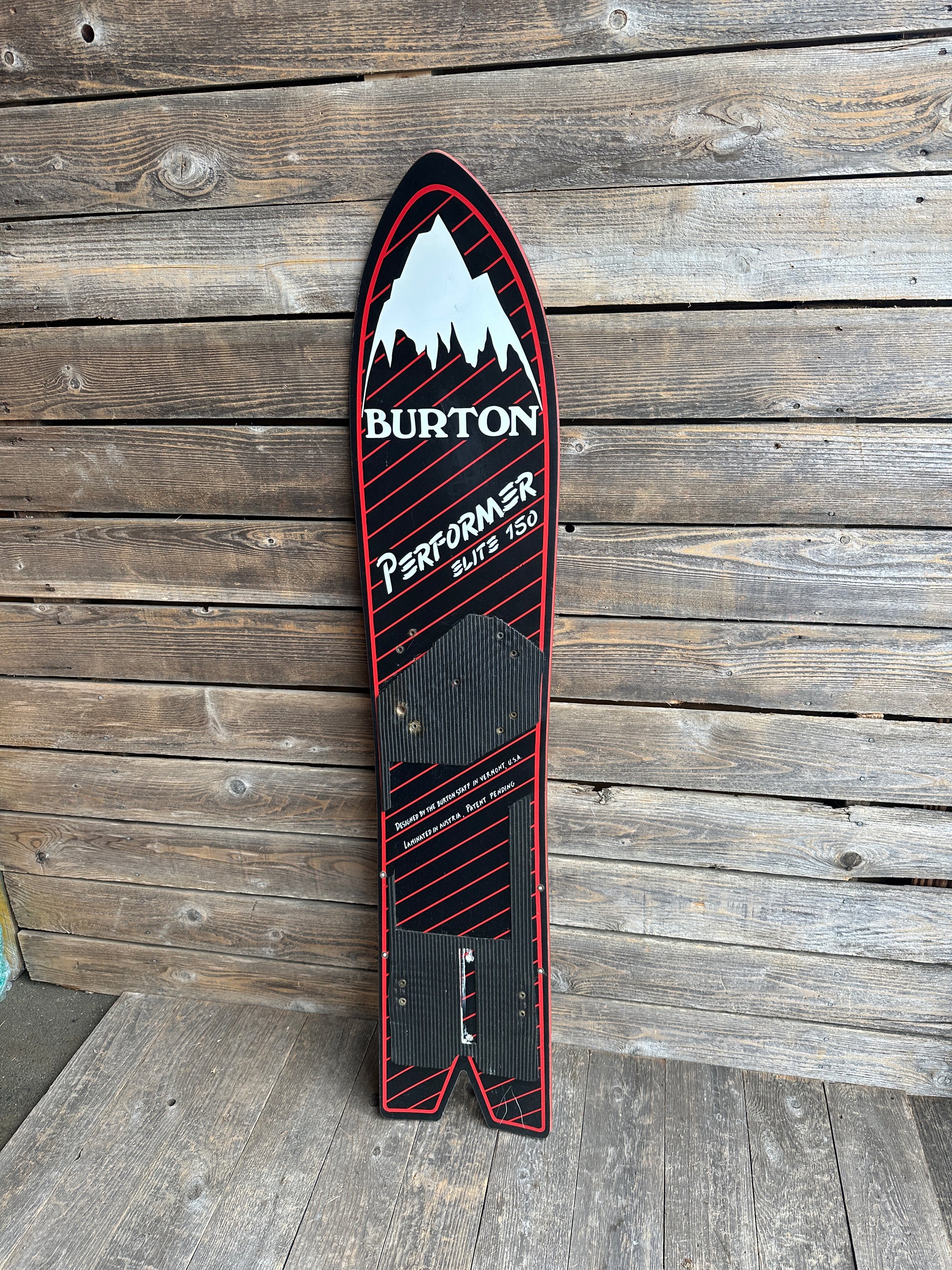 Vintage 1985 Burton Performer Elite Snowboard 2 Vintage 1985 Burton Performer Elite Snowboard 2