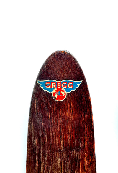 Vintage Gregg Manufacturing Jr. Downhill Skis