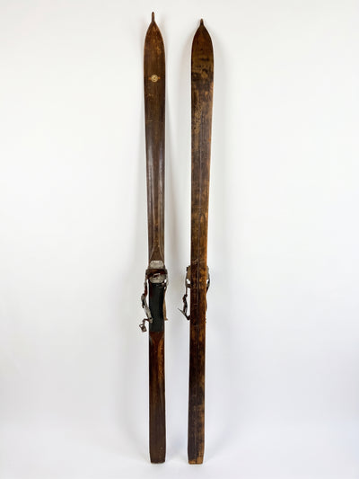 Antique Dartmouth Cooperative Society Skis