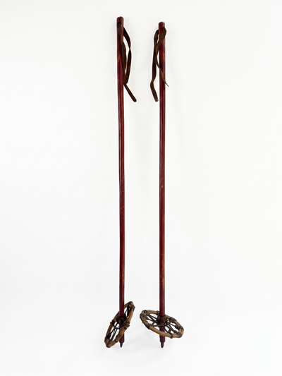 Antique Bamboo Ski Poles