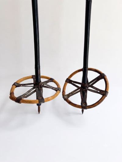 Antique Bamboo Ski Poles