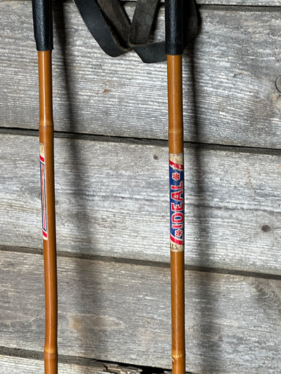 Antique Bamboo Ski Poles