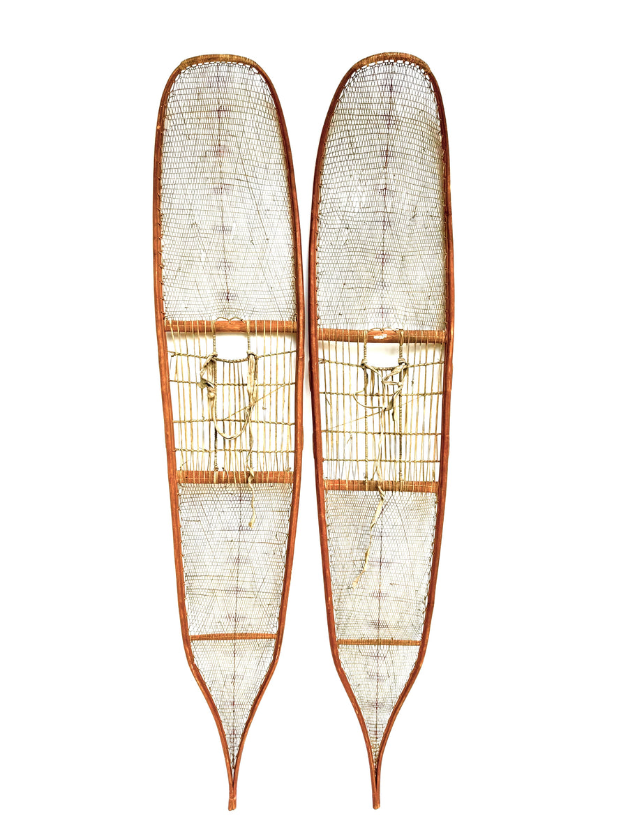 Antique Athapasca / Athabaskan Native First Nation Indian Snowshoes