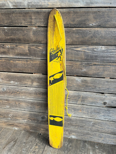 Vintage Skifer Snowboard by Nash - Yellow/Black Original