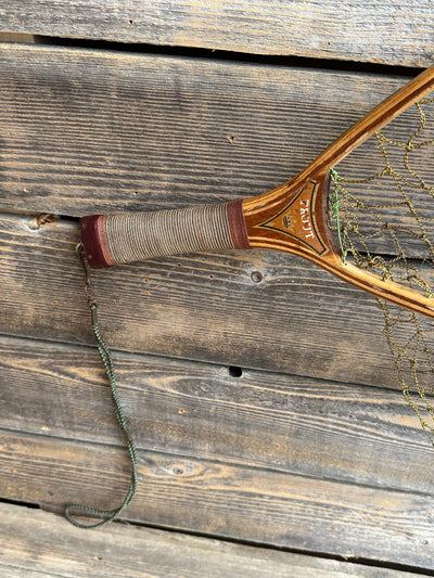 Vintage Trout Fishing Hand Net