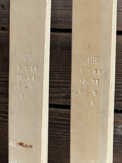Vintage 10th Mountain Division Skis - Unmounted