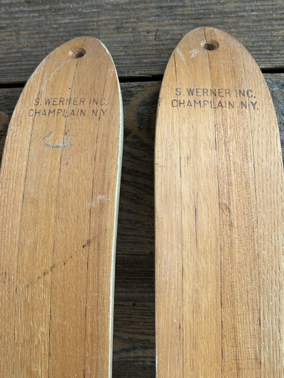 Vintage 10th Mountain Division Skis - Unmounted