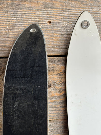 Vintage Canadian Made Military Downhill Skis
