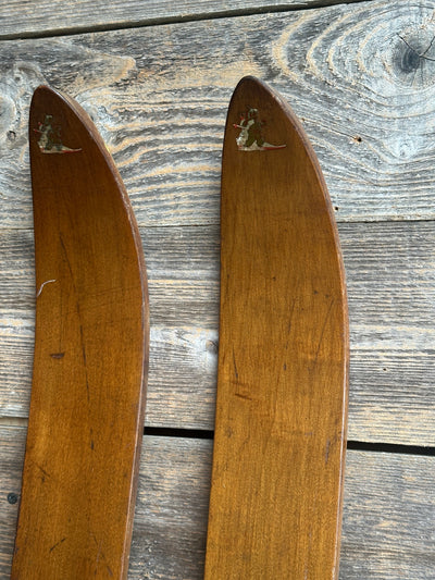 Antique Lund Skis