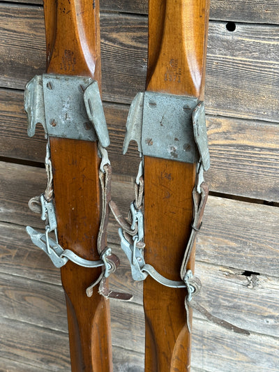 Antique Lund Skis