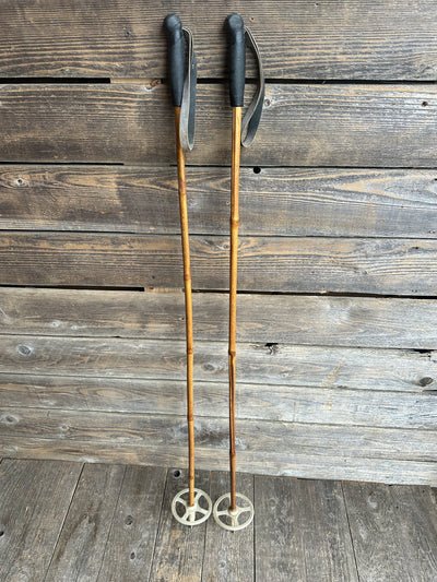 Bamboo Ski Poles