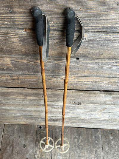 Bamboo Ski Poles