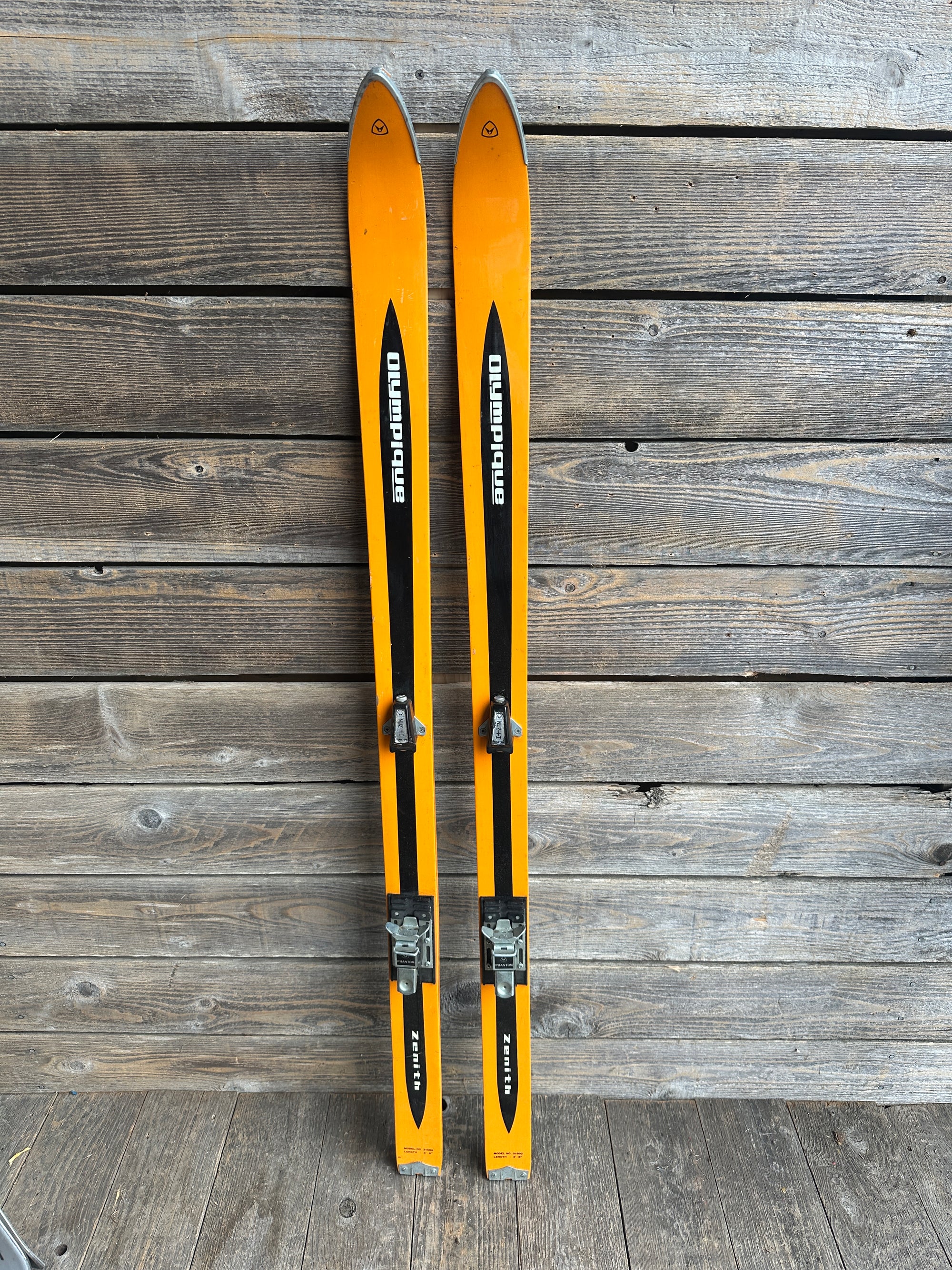 salomon foil skis 2007 Olympique Childrens Vintage Skis and Poles
