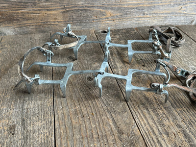 Vintage Swiss Ice Climbing Crampons
