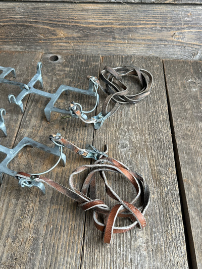 Vintage Swiss Ice Climbing Crampons