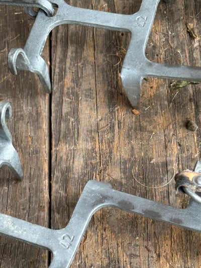 Vintage Swiss Ice Climbing Crampons