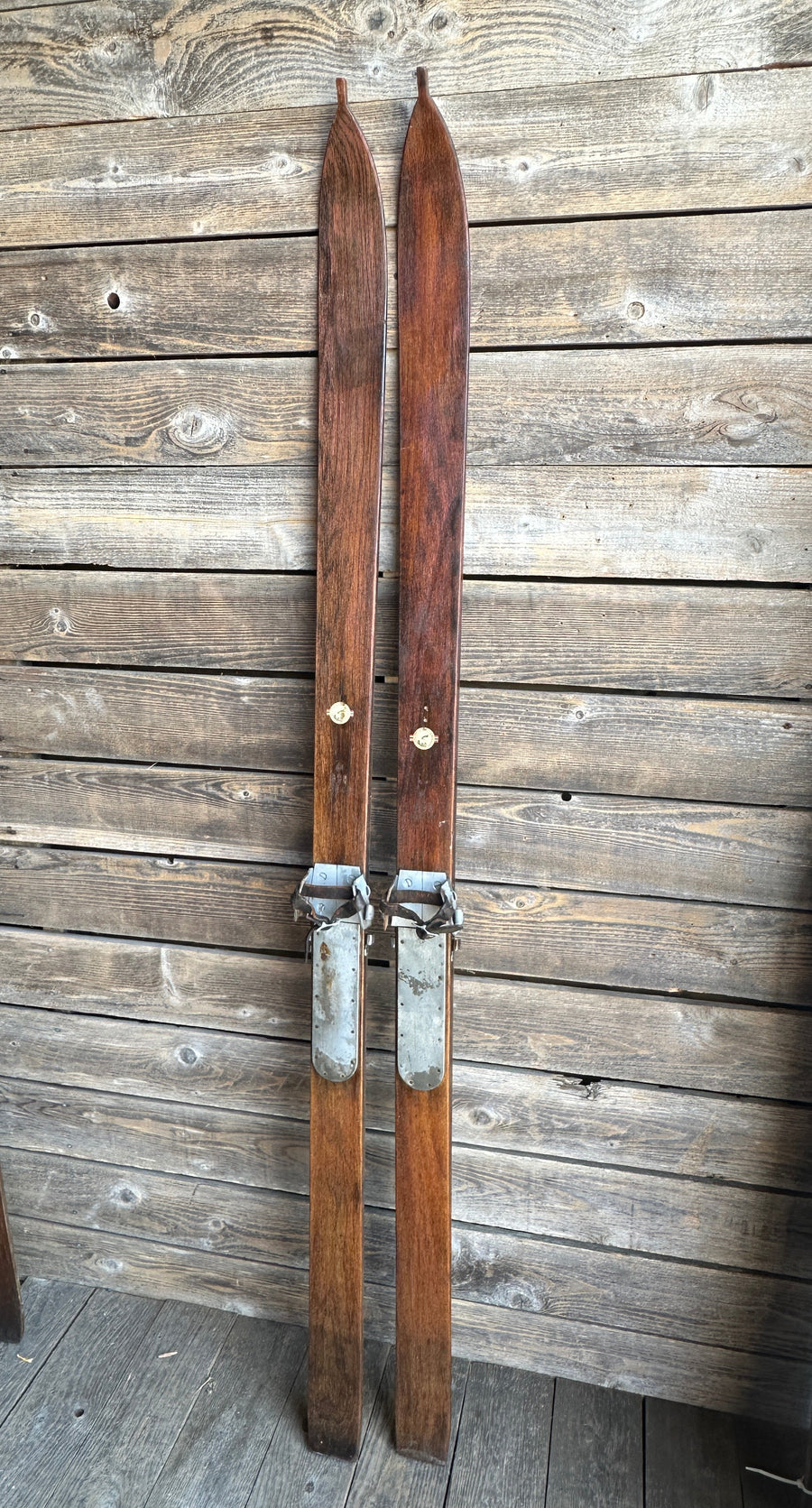 Antique Dartmouth Cooperative Society Skis