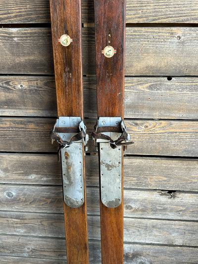 Antique Dartmouth Cooperative Society Skis