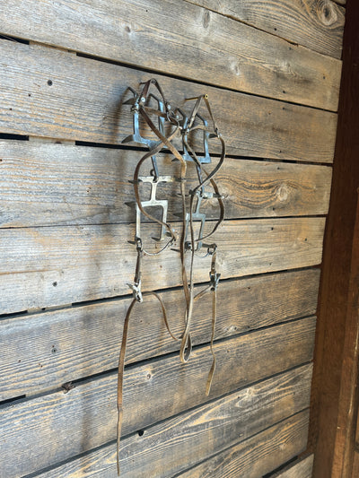 Vintage Swiss Ice Climbing Crampons