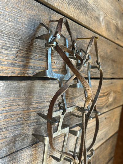 Vintage Swiss Ice Climbing Crampons