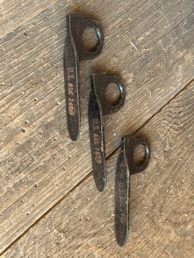 Vintage Climbing Pitons - Set of 3