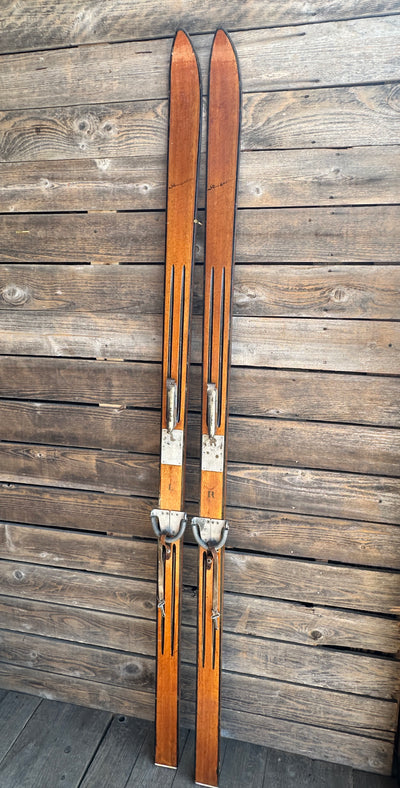 Vintage Stein Eriksen Wood Skis