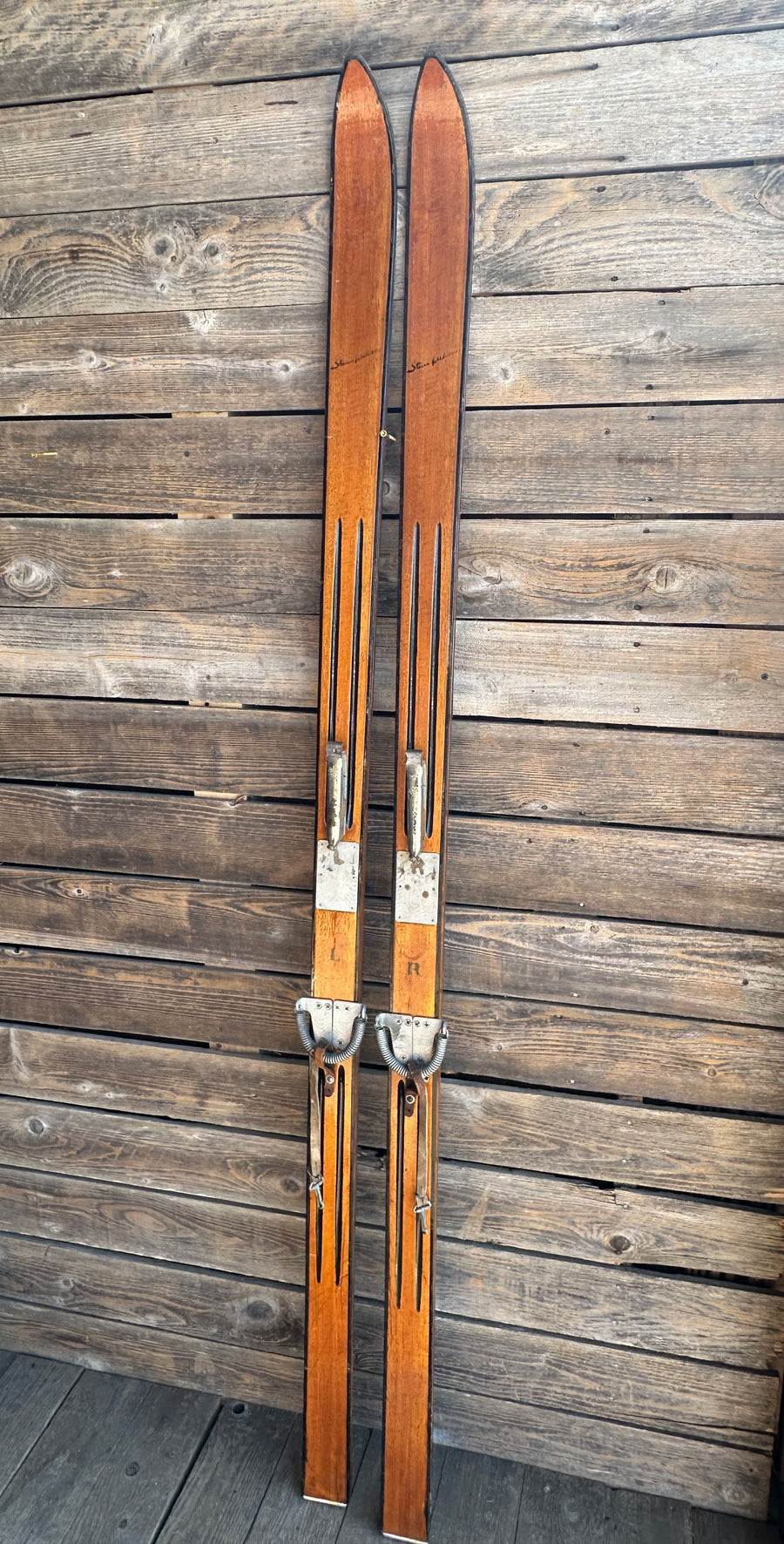 Vintage Stein Eriksen Wood Skis