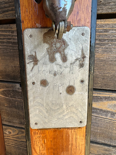 Vintage Stein Eriksen Wood Skis