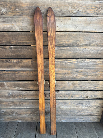 Vintage Wood Skis- Paris Manufacturing