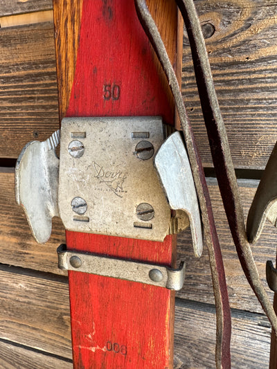 Vintage Wood Skis- Paris Manufacturing