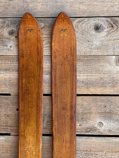 Antique Flexible Flyer - 1940s Downhill Skis