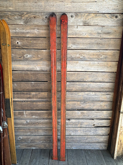 Antique Flexible Flyer - 1940s Downhill Skis