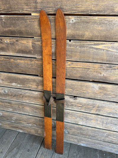 Childrens Wooden Skis