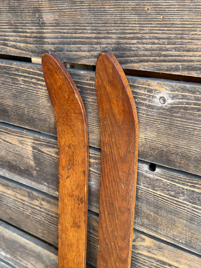 Childrens Wooden Skis