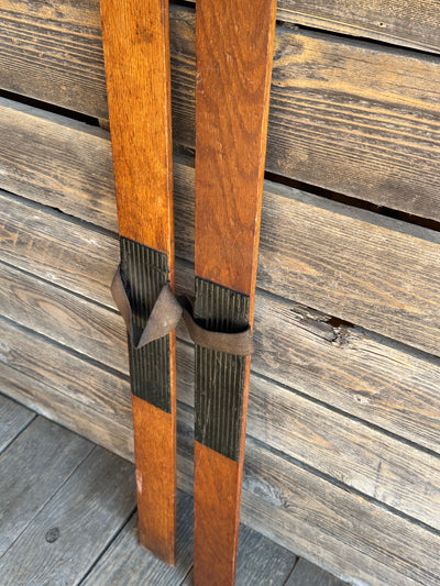 Childrens Wooden Skis