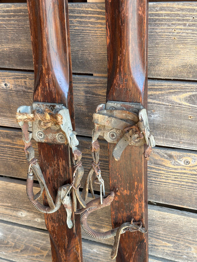 Antique Flexible Flyer - 1930s Downhill Skis