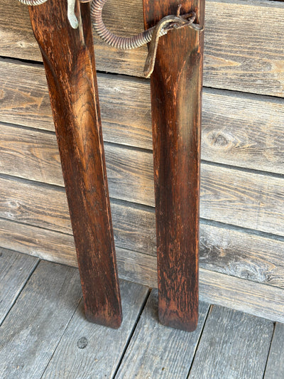 Antique Flexible Flyer - 1930s Downhill Skis